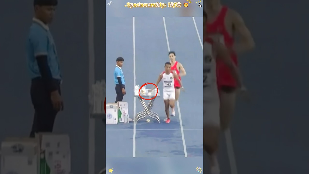 Love this sportsmanship ❤️🙌#sportsmanship #respect#sports #wholesome