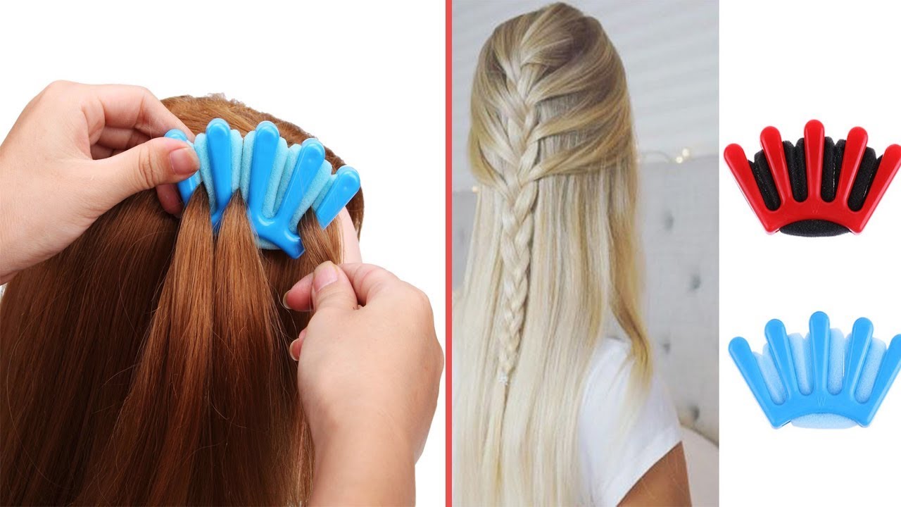 Sponge Hair Braider For Making Perfect French Braid Hair YouTube
