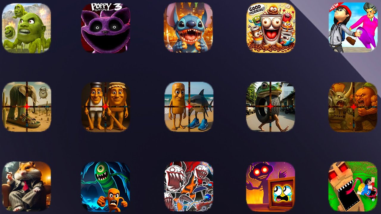 Brainrot Meme Sniper, Zoonomaly, Sprunki, Roblox, Minecraft, AmongUs, Game Play, Game Ipad, Game Mod