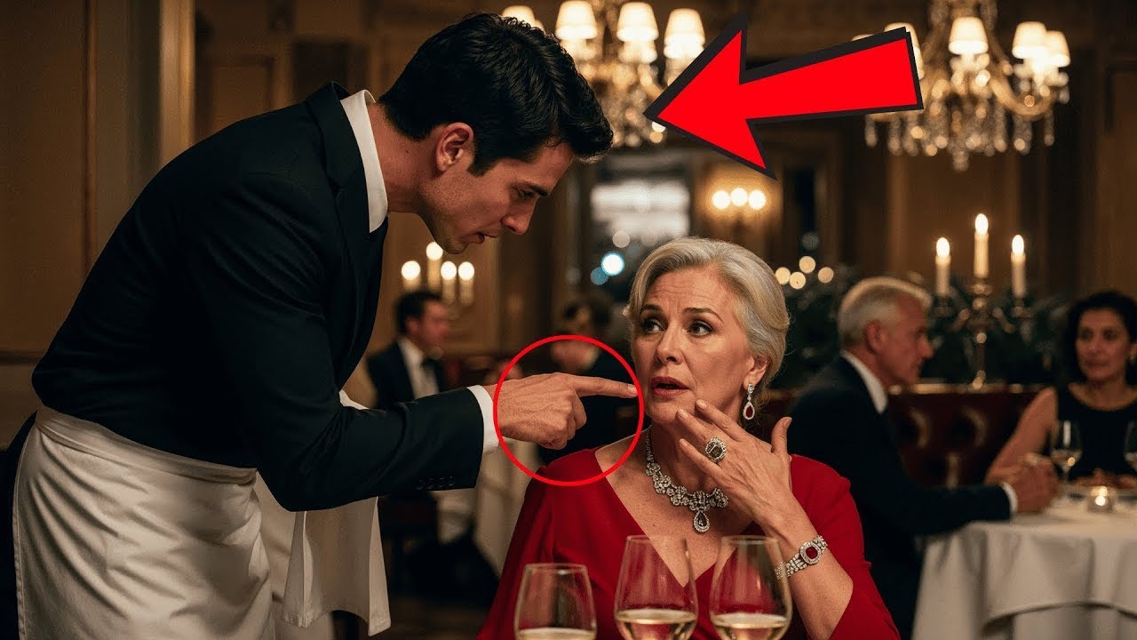 _Este collar era de mi madre_ — Dice el Camarero… Y la Mujer Millonaria Se Queda Sin Palabras