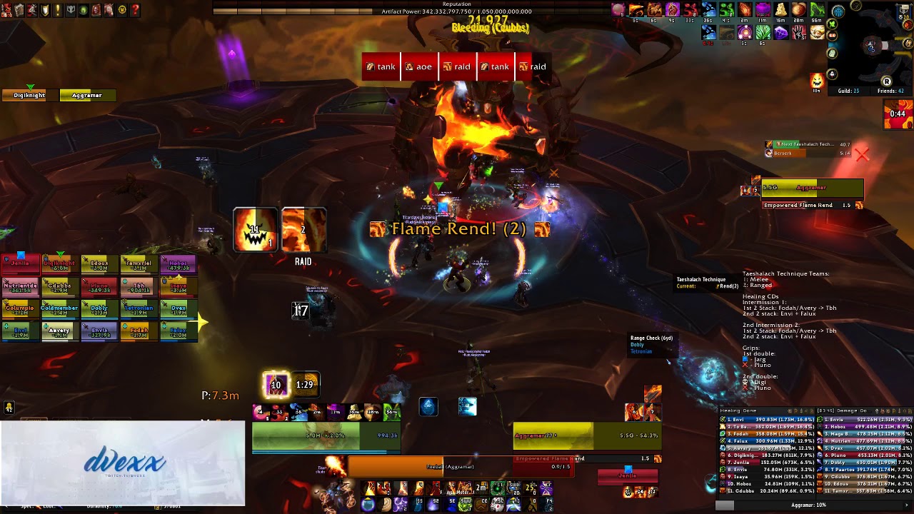 Mythic Aggramar: Fire Mage