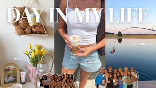 PRODUCTIVE SUMMER DAY IN MY LIFE | baseball game, coffee date, tanning