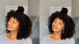 Wearing a Wig Over My DIY Microlocs | CurlsCurls Wig Review