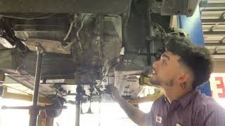 Removing a Buick century transmission