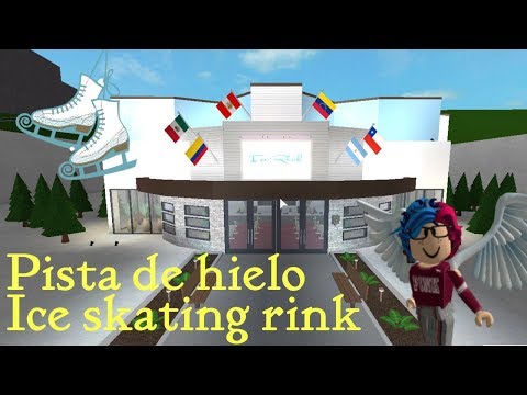 Roblox Bloxburg Ice Skating Rink Pista De Patinaje - ice skating simulator roblox