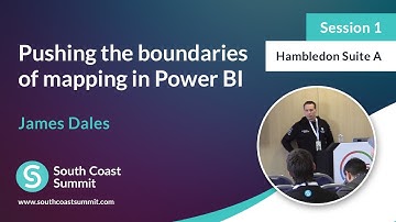 Pushing the boundaries of mapping in Power BI - James Dales