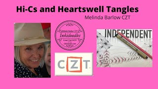 Hi-Cs and Heartswell Tangle Art Lesson