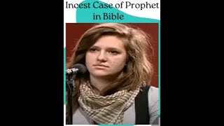 Incest of prophet in bible