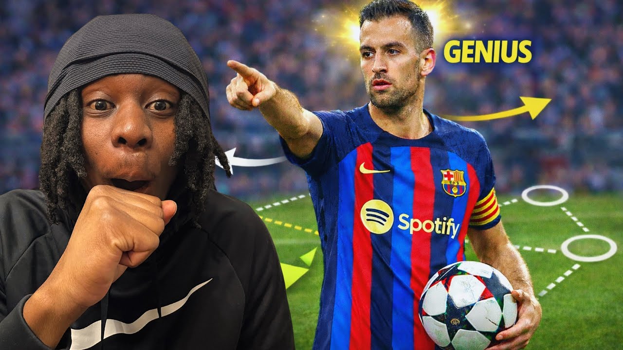 American Reacts to Football’s Smartest Midfielder Ever (Sergio Busquets) 