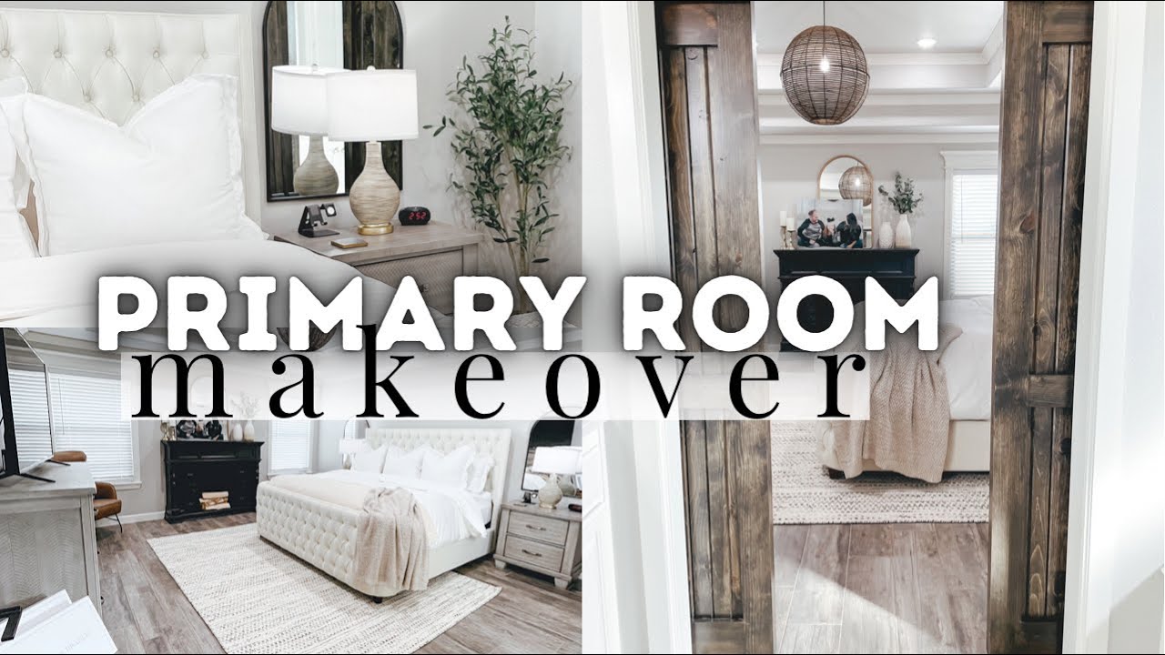 2022 PRIMARY BEDROOM MAKEOVER | MAIN BEDROOM DECORATE WITH ME |LUXURIOUS BEDROOM TRANSFORMATION 2022