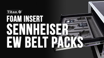 CNC machine cut ✂️ foam inserts for pro audio