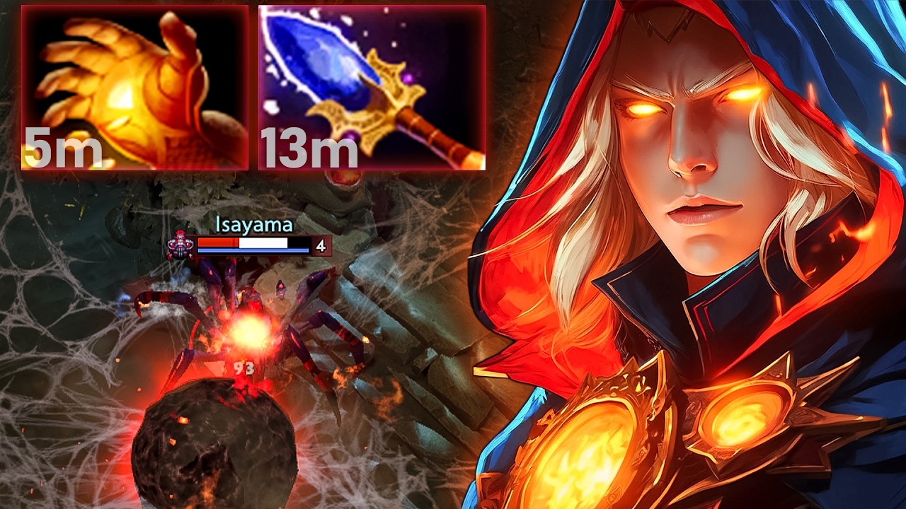 AMAZING SUNSTRIKES!! Epic Invoker DESTROYS 8 Legs Mid | Dota 2 Invoker