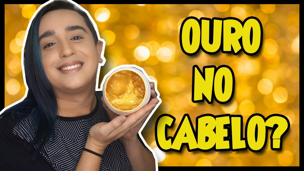 MÁSCARA DE OURO NO CABELO? / BANHO DE OURO SELECTA PROFESSIONAL - YouTube