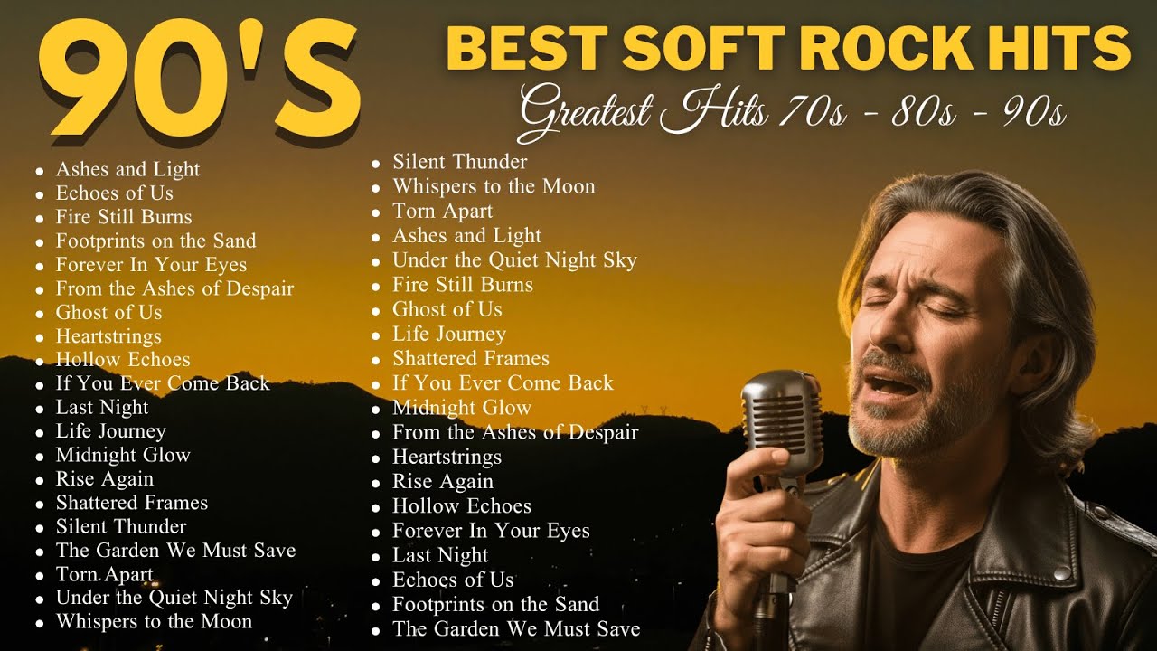 Rod Stewart, Lionel Richie, Phil Collins, Bee Gees, Chicago 🍂 Soft Rock Hits 70s 80s 90s Full Album.