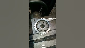 duplex Sprocket pitch 3/8 teeth 36 #viral #machine #hobbing #teknologi