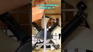 Cooler Ko Banao AC Jaisa! 🔥😱 | Summer Hacks! #shorts #summer #lifehacks