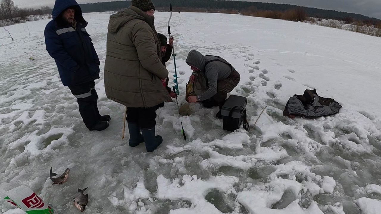 Зимняя Рыбалка на Донки! Ловля Леща в Марте на Оке 2026!