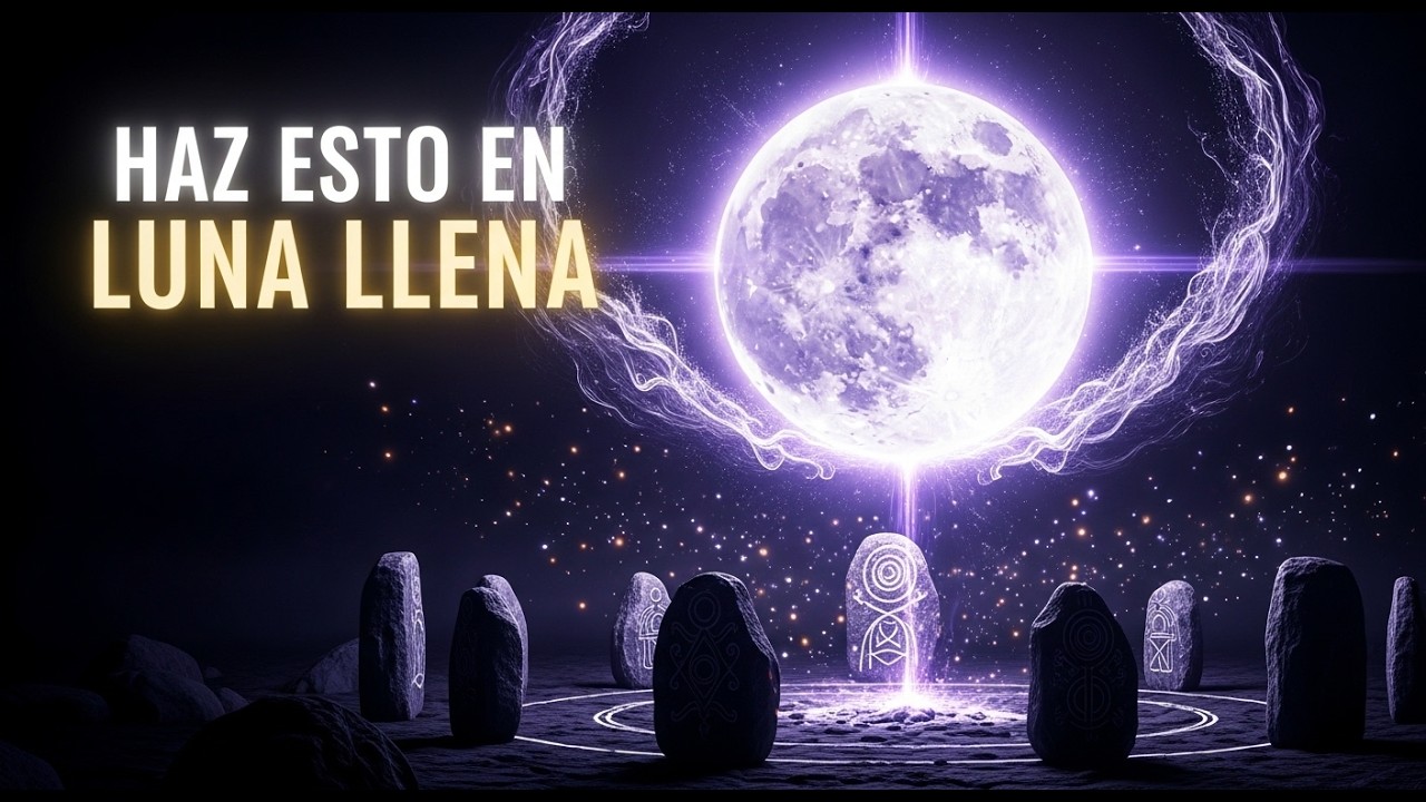 Ritual de Luna Llena para Manifestar Abundancia, Amor y Protección ...