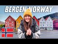 We spend the day in bergen norway  definetly not what we expected