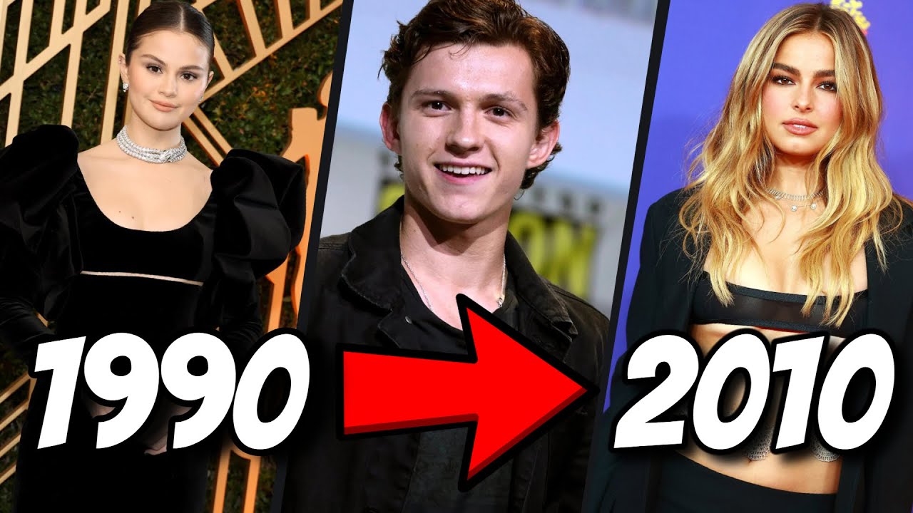 The Most Famous Celebrities Born The Same Year As You (1990-2010) - YouTube
