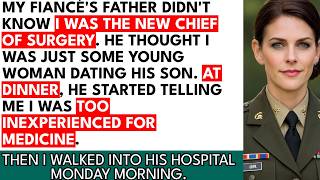 Full My Fiancé's Father Lectured Me About Medicine at Dinner — He Didn't Know I Was His New Boss News