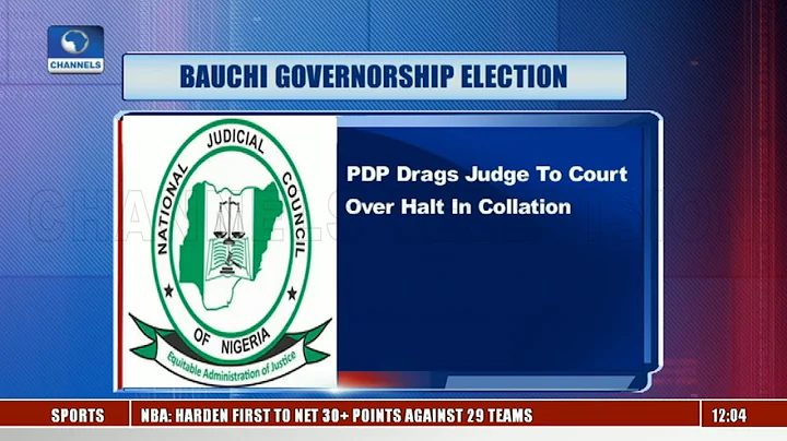 PDP Drags Judge To Court Over Halt In Bauchi Election Results Collation |Lunchtime Politics|