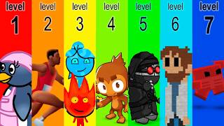 The 7 Levels of Flash Games