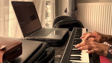 Keyscape c7, MacBook Pro 16,  M1 , korg microkey Air, Eastwest hollywood strings