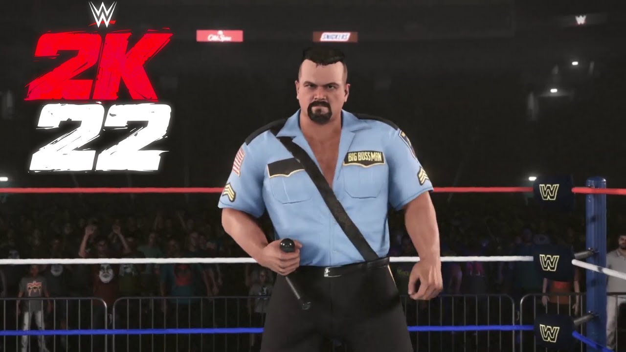 WWE 2K22 Big Man (Entrance, Signature, Finisher) - YouTube