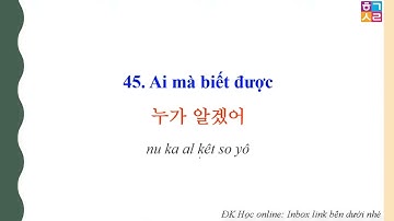 200 Câu Tiếng Hàn Giao Tiếp Thông Dụng - Không Thể Bỏ Qua | 실전 한국어 200문장