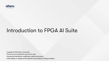 Introduction to FPGA AI Suite