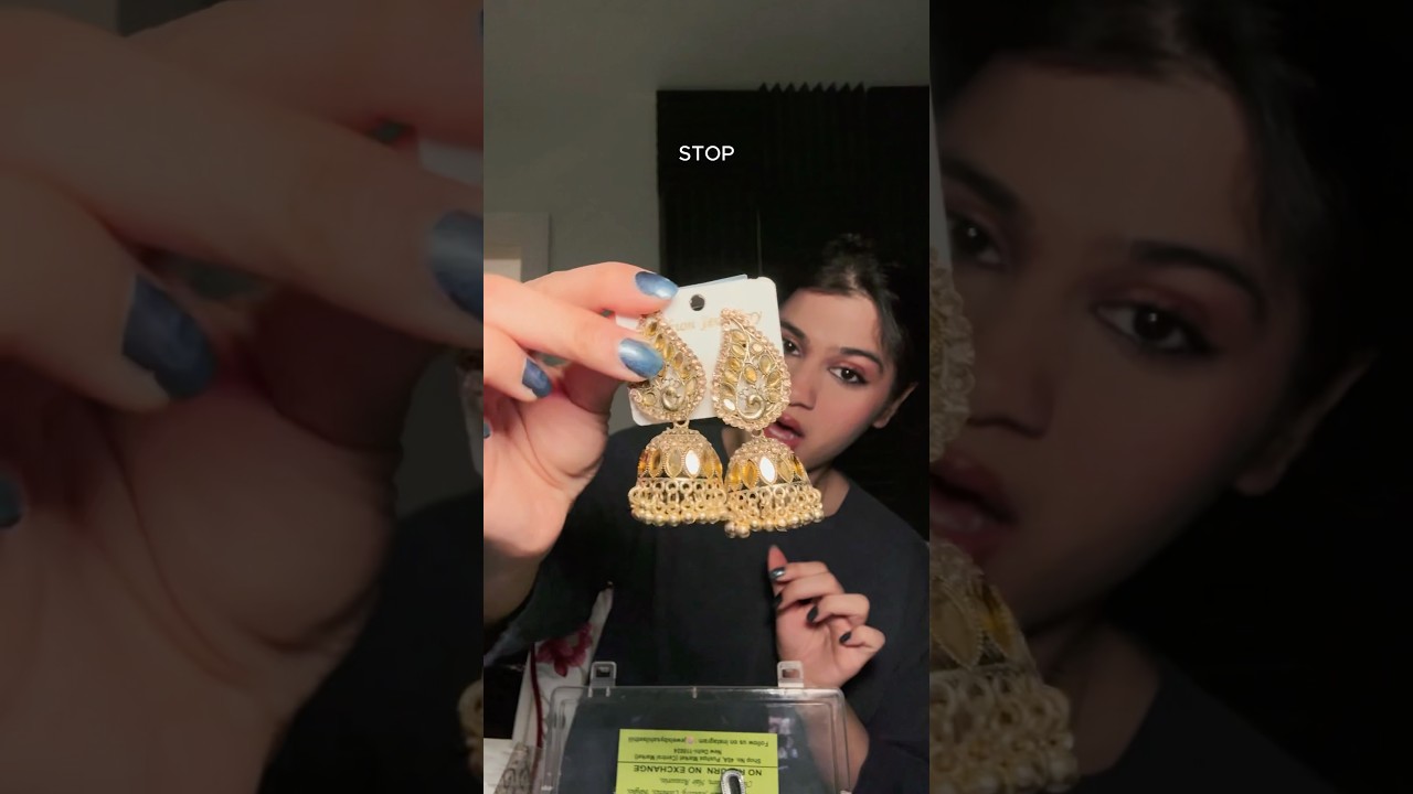 JHUMKA HAUL / TRY ON 🫠