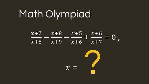 America | Math Olympiad, only 1 percent solve this tricky algebra question