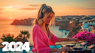 Martin Garrix, Zara Larsson, The Chainsmokers, David Guetta 🌊 Ibiza Sunset Deep House Mix 2024