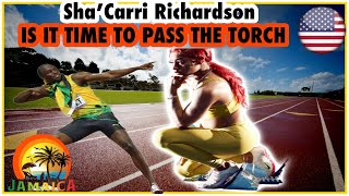Was the torch pass to Sha'Carri Richardson she has completely changed her image don't miss this race