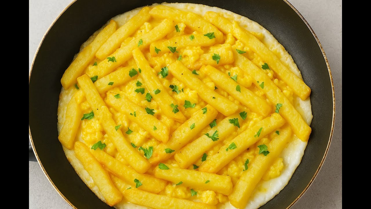 Chips Mayai Recipe | Kenya’s Most Loved Egg & Fries Dish