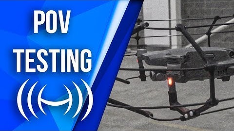 Point Of View From Drone Cage, Unimpaired Vision (Testing Practise)