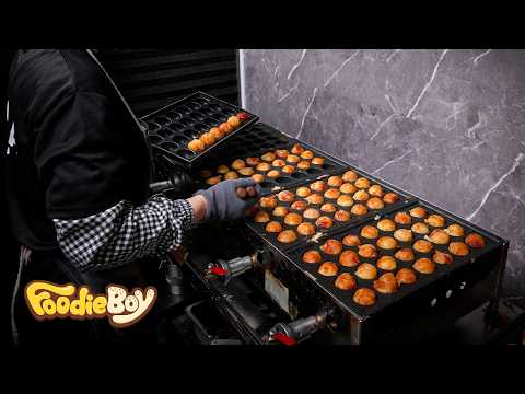 Amazing Skills Of Takoyaki Master - Korean Street Food
