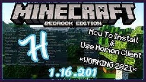 Minecraft Bedrock Edition Hacked Client For Version 1.16.201 - Minecraft Windows 10 Hacks