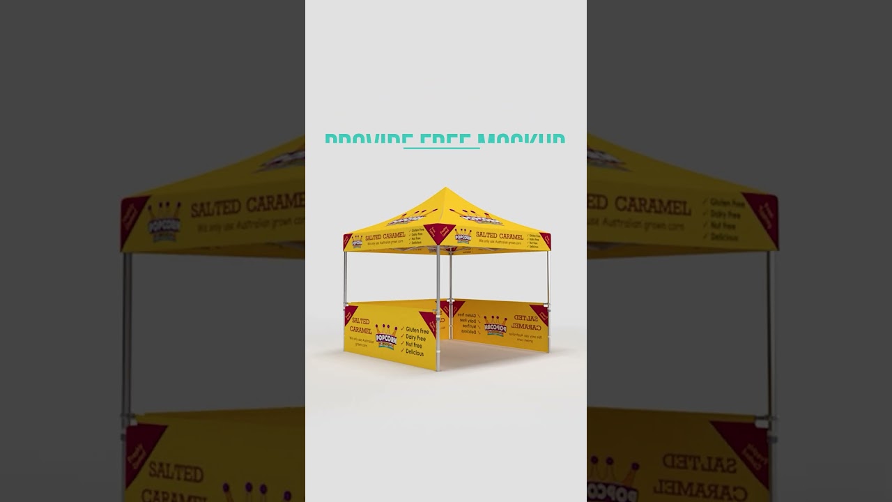 Custom Heavy Duty Canopy Tent with Logo | Steel & Aluminum Frame | Westshade