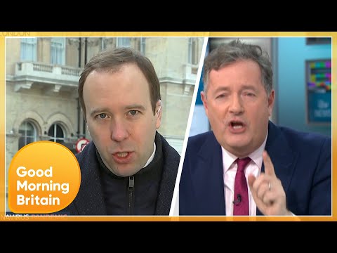 Piers Clashes With Matt Hancock Over Whether He'll Take a Pay Rise During the COVID Pandemic | GMB