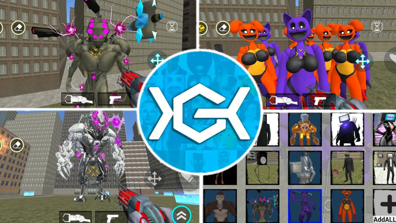 Nextbots In Playground Update 3.4.9 Counter Titan Toilet Emperor New CatNap Skibidi Toilet Gameplay