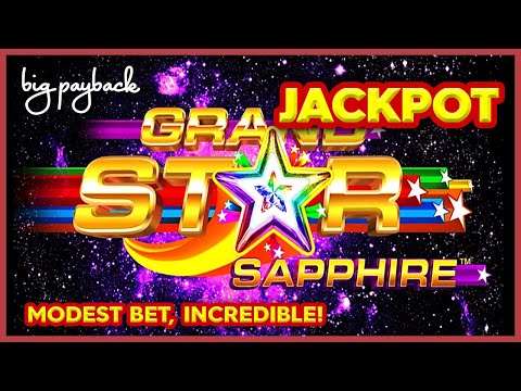 SHOCKING JACKPOT HANDPAY! Grand Star Sapphire Slot - INCREDIBLE LUCK!
