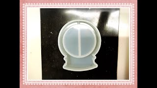 [resin]レジン371＊デカイ！！＊なんのシリコンでしょうか＊Snow globe＊