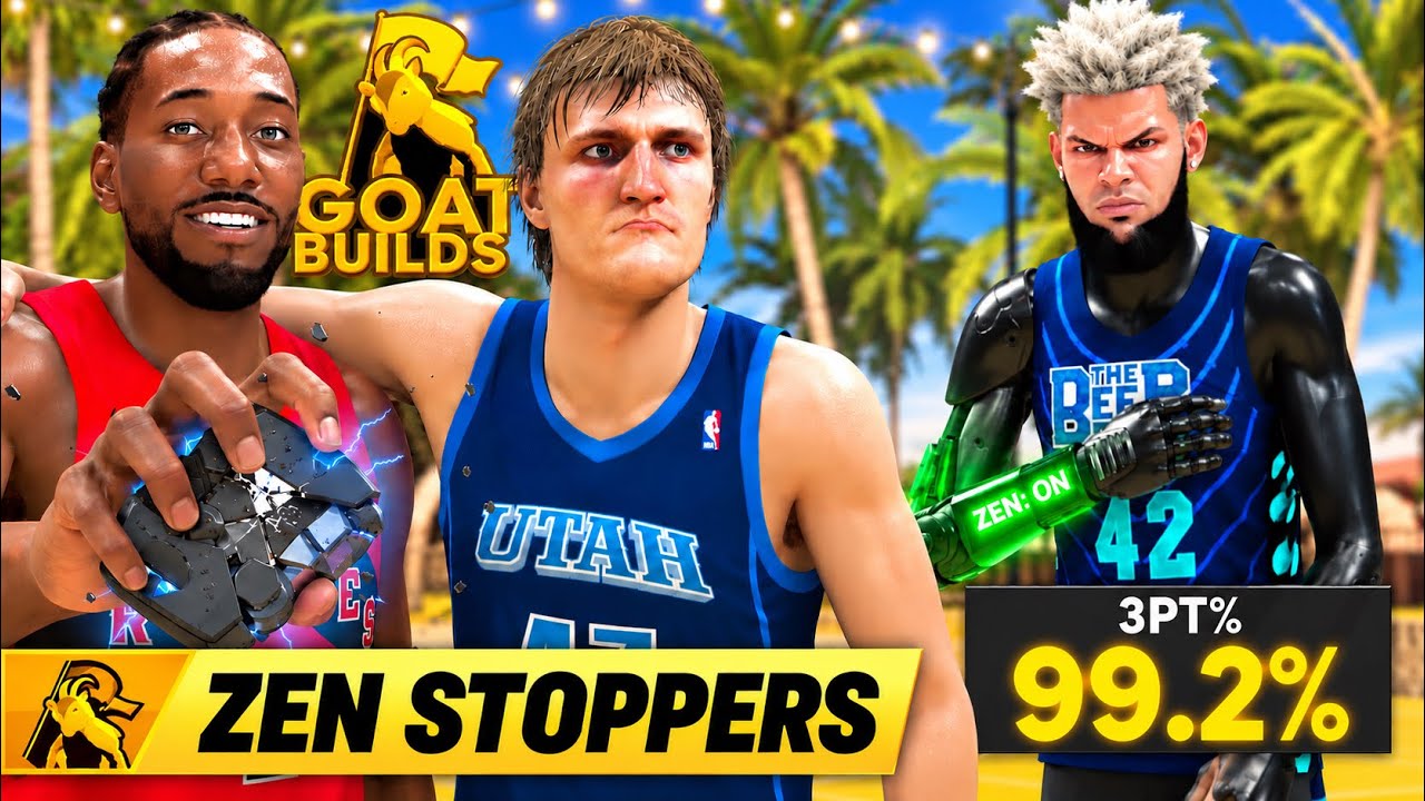 GOAT BUILDS are the NEW ZEN STOPPERS on NBA 2K27!