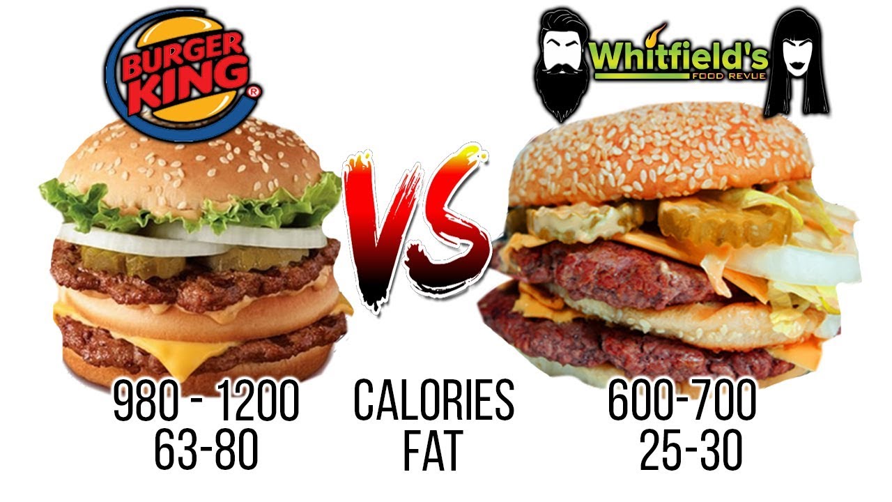 Burger King Big King XL COPYCAT Healthy Fast Food Recipe WFR YouTube