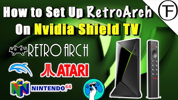 Gaming with RetroArch on the Nvidia Shield TV.