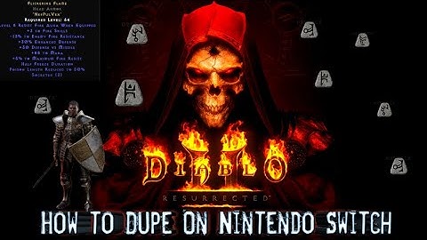 How to Dupe On DIablo2Resurrected Nintendo Switch #D2r #diablo2resurrected #howtodupe #guide #gaming