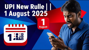 UPI New Rules from 1 August 2025: What Every User Must Know