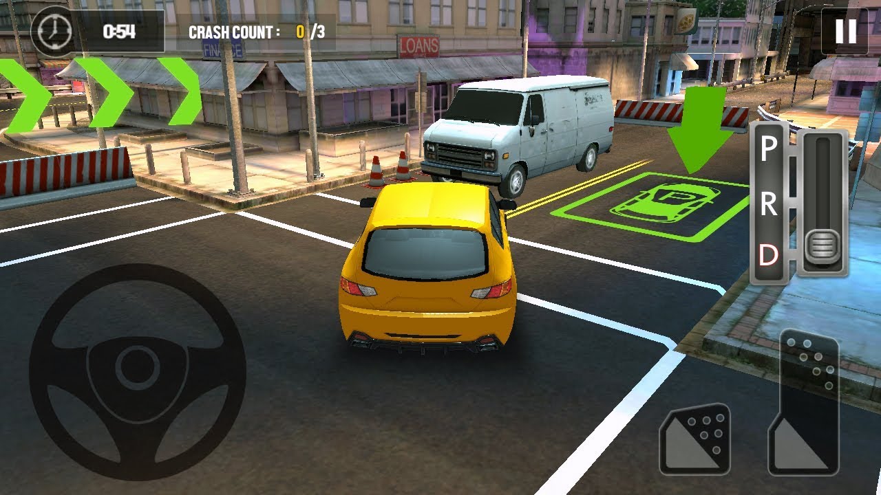 Парковка игры (Real Parking Simulator) Android-геймплей